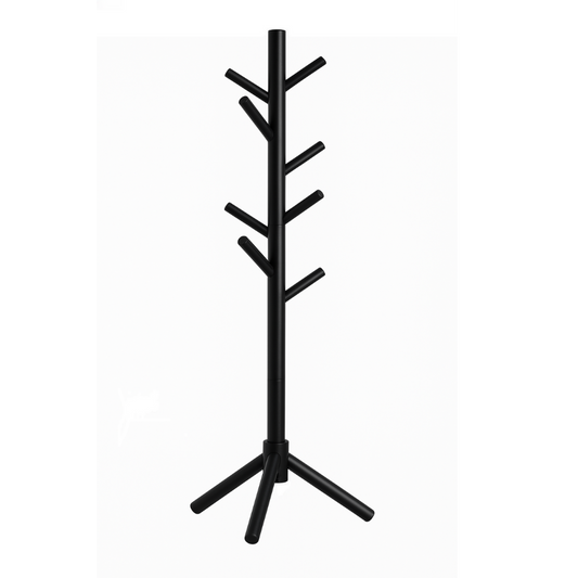 Free Standing Wooden Coat and Hat Rack